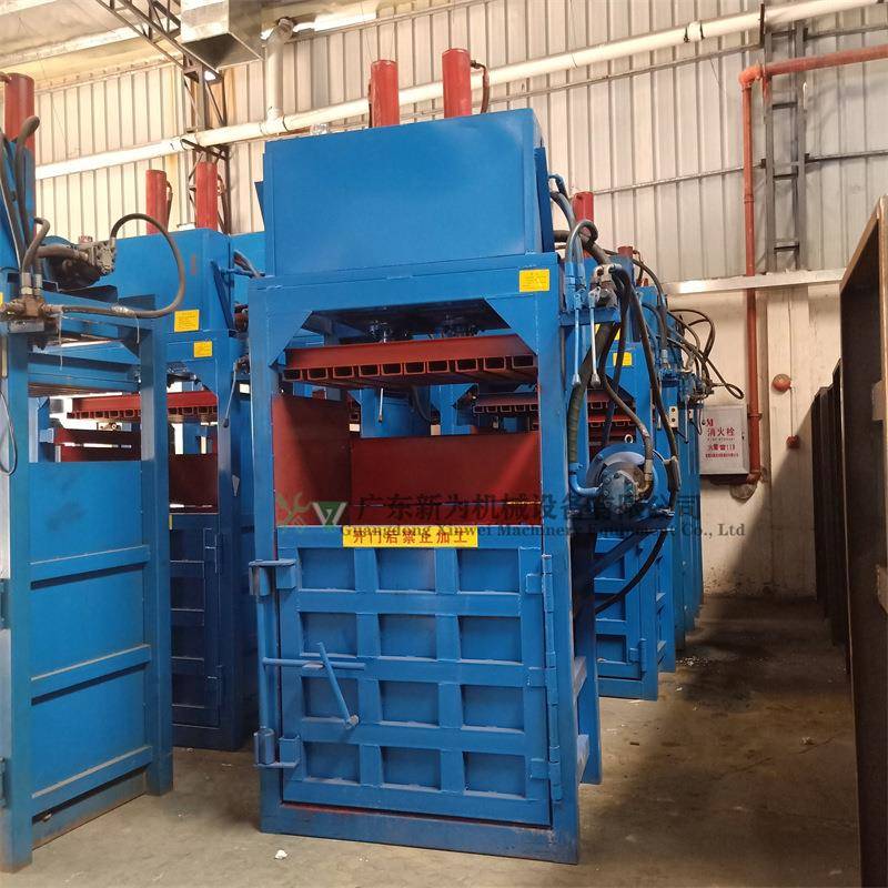 铁丝铁皮压打捆机易拉白铁皮打包罐缩机DKS0吨打包机厂家现货