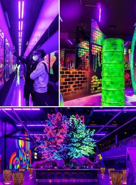 VUCD88836墙灯紫光条灯万圣节鬼屋荧光灯LED36洗长W40LEDs