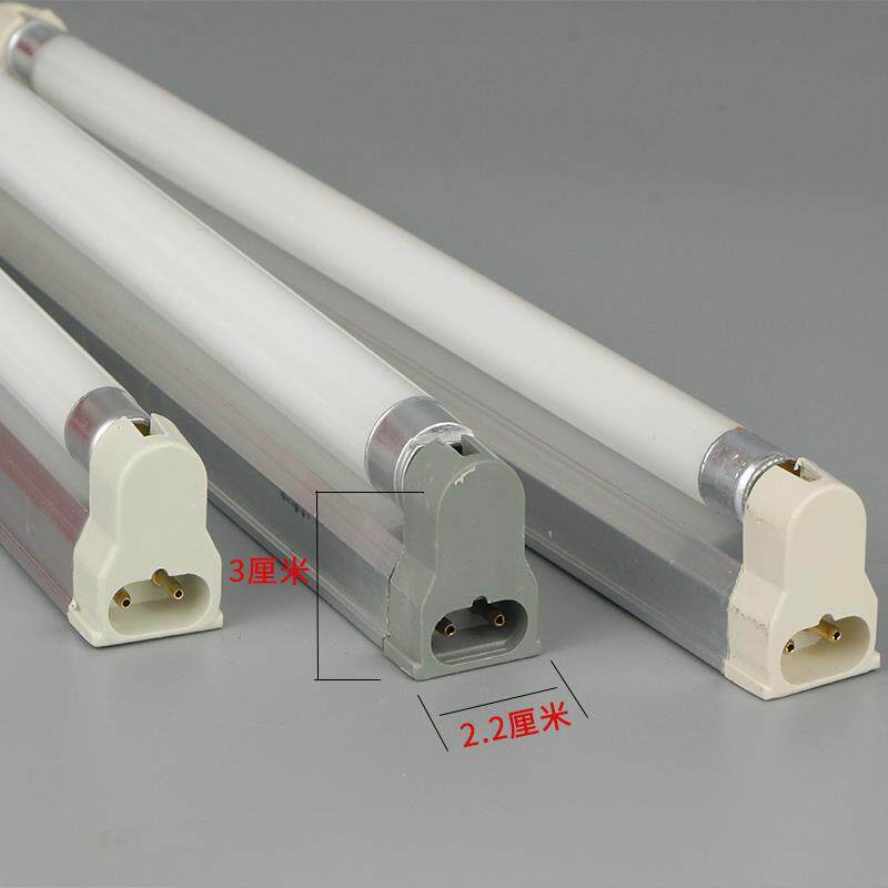 ?镜前t4架灯灯管支家用长架条老式日光灯t5荧光灯支架885309W14W2