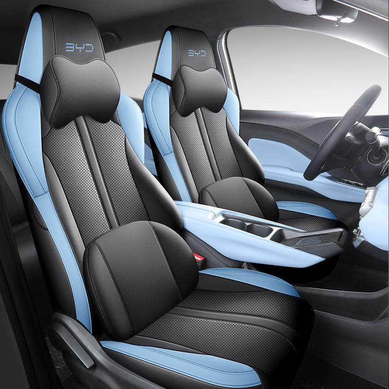 新比亚迪海鸥用汽坐垫专套全椅包围车HBB座套车四季打孔透气皮革