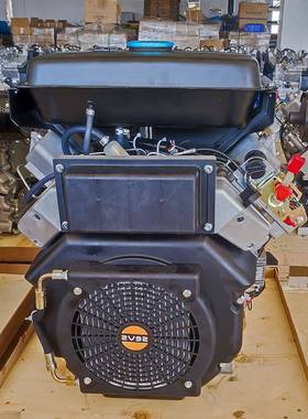 1kw21马力2马力6双缸V型柴油机四冲ZKY程2风冷柴油发动机HD2V92