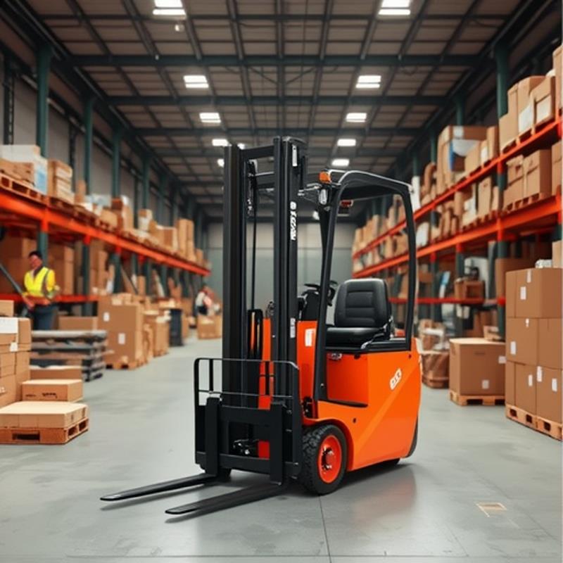 厂家新能源电动叉车1.5吨三支点平衡重全电动堆高车2吨升高装