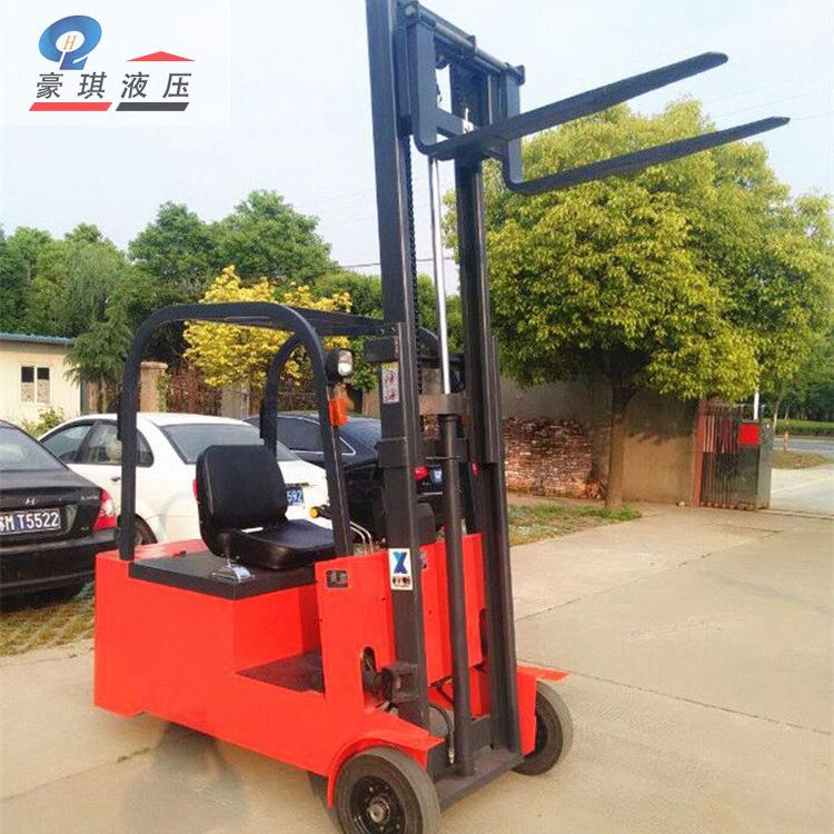 加工1.5t三支点电动叉车三轮座驾式电动叉车仓库搬运全电动堆高车