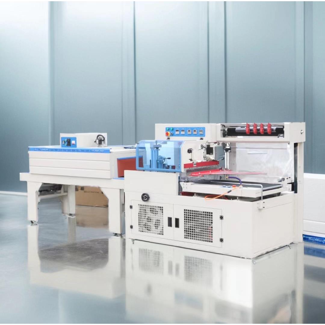 全自动热收缩膜包装机茶叶盒餐具礼品盒鞋盒快递打包L型封切机