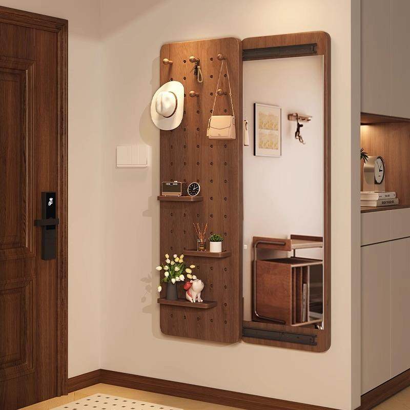 隐形穿衣镜推拉关闭隐藏全身镜子贴墙可遮挡壁挂洞洞板玄关试衣镜,清洗/食品/商业设备,风口/风叶/风机配件,淘宝优惠券,粉丝福利购,淘宝优惠卷