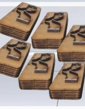 ZZ供哑铃裁型号:XX37-115mm库号：M46936