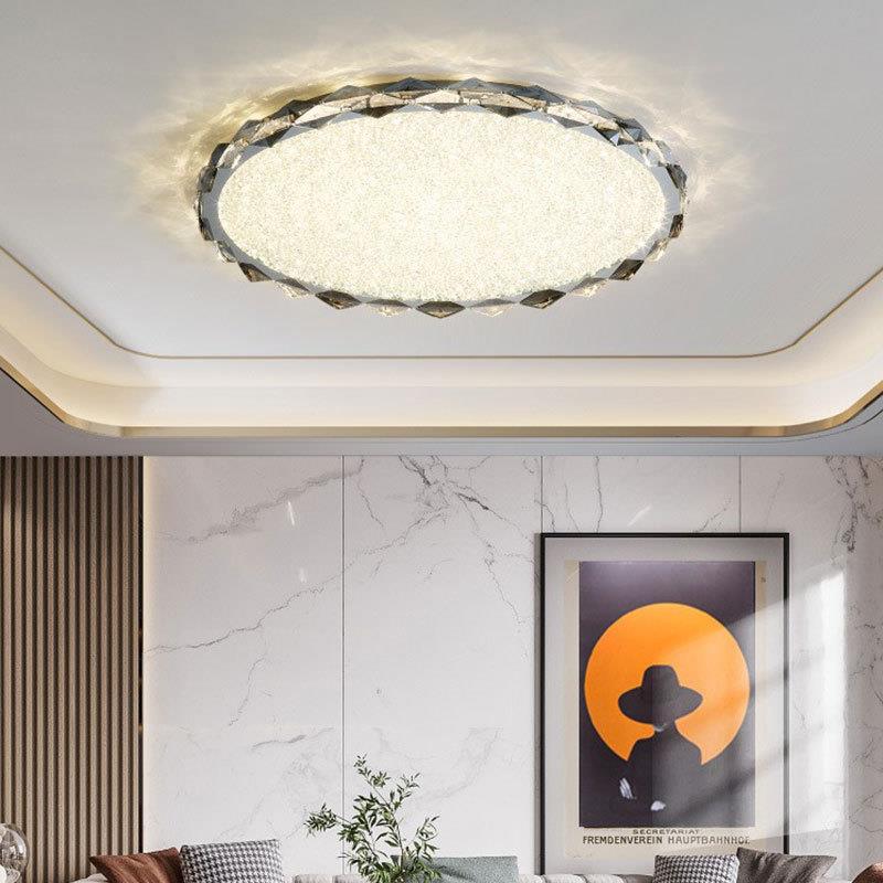 led吸顶灯客厅灯简约现代大气餐厅灯轻奢卧室灯2024年新款主卧灯