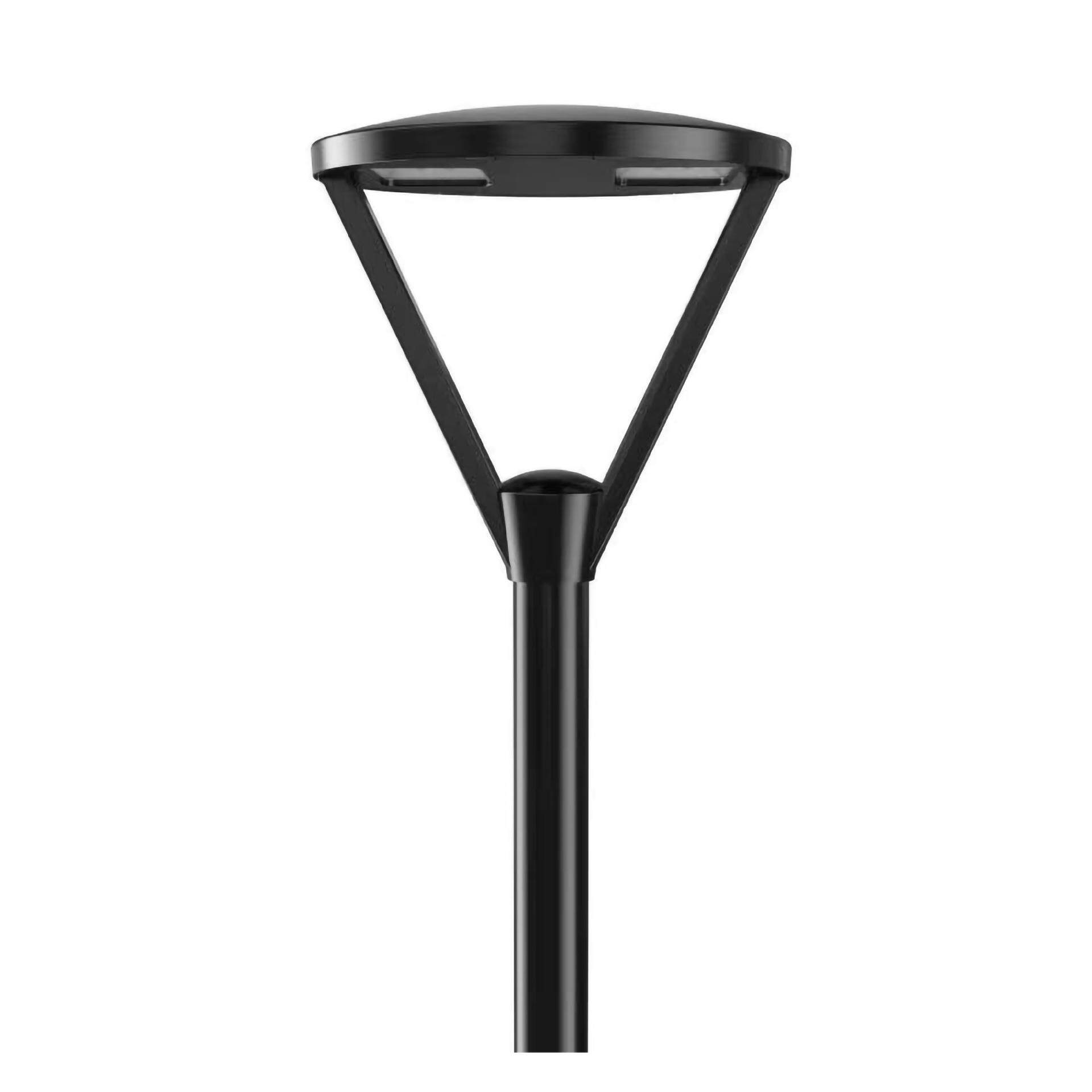 直销60WLED庭院灯外壳套件80W压铸铝庭院灯外壳双模组LED