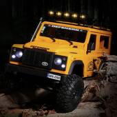 新品 莽牛MN98全比例遥控车RC模型车卫士玩具带车顶灯可改装 车