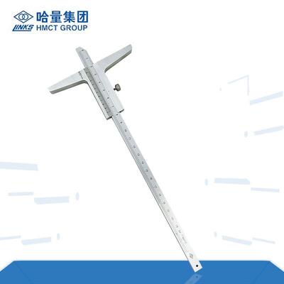 哈量(LINKS)深度游标卡尺0-200mm深度测量尺精度0.02油标表卡尺