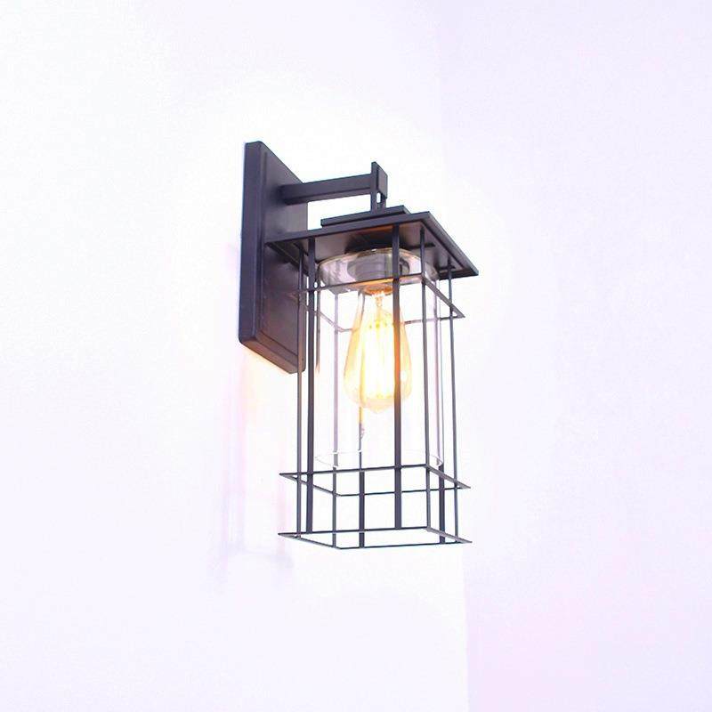 户外壁灯别墅庭院外墙灯新中式大门两侧柱子花园阳台复古田园壁灯