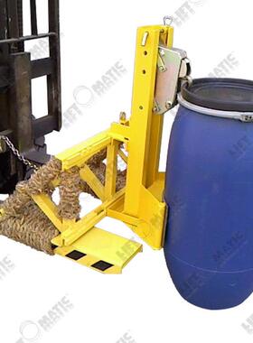 1PTA-PNC特殊塑料桶夹叉车用油桶钢桶搬运夹具