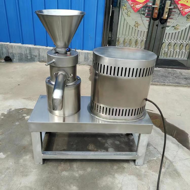 胶体磨不锈钢分体式芝麻胶体磨商用食品花生酱研磨机辣椒磨浆机