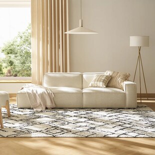 意式极简豆腐块沙发棉麻直排方块小户型客厅民Q宿现代简约转角模