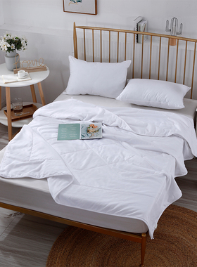 2021新款白色夏m凉被芯可水洗空调被芯可拆卸冷气被芯夏被芯薄被