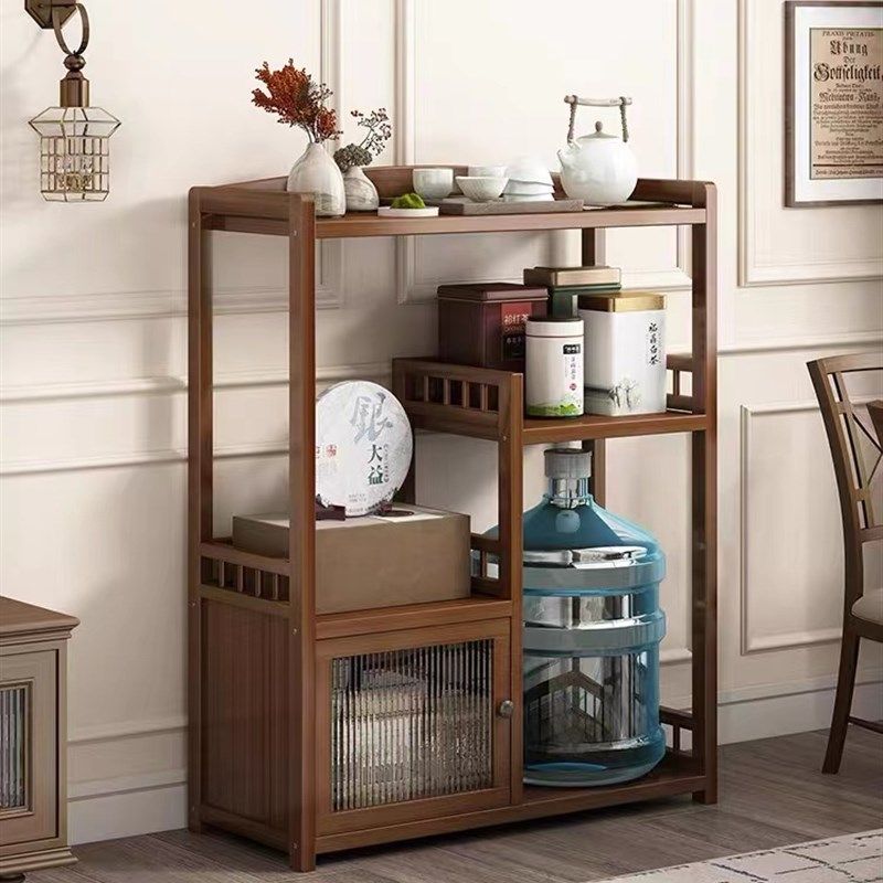 实木餐边柜储物柜现简约北欧酒柜茶水柜厨房置物柜家用靠墙日式,住宅家具,餐边柜,淘宝优惠券,粉丝福利购,淘宝优惠卷