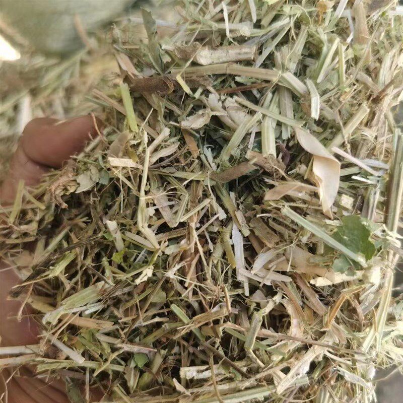 优质花生秧草料羊草花生秧秸秆牛羊干草羊牛马驴鹿T压块袋装100斤