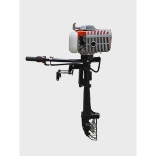 汽油推动器工具船外机推进器挂机螺旋桨塑料皮划艇船用发动机