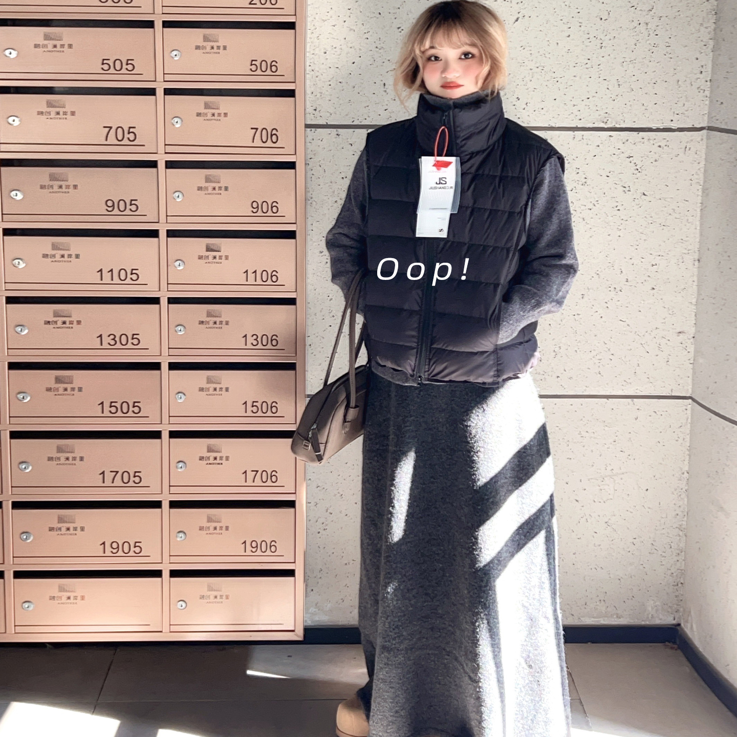 立领排骨羽绒马甲女短款