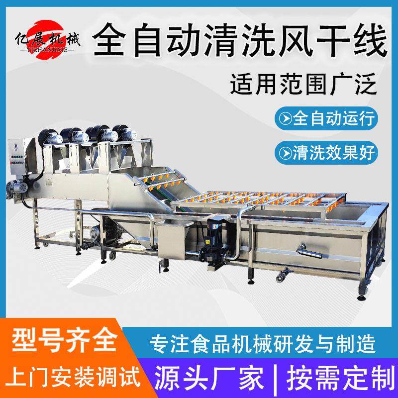果蔬清洗风干流水线全自动蔬菜清洗风干机 食品包装清洗网带吹干,清洗/食品/商业设备,果蔬加工设备,淘宝优惠券,粉丝福利购,淘宝优惠卷
