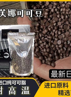 进口法芙娜耐烤高温入炉巧克力豆