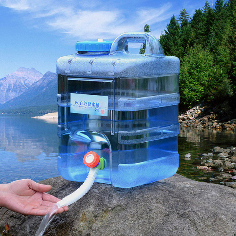 户外水桶家用储水饮用车载自驾游PC装矿泉纯净水箱蓄水塑料带龙头,户外/登山/野营/旅行用品,水桶,淘宝优惠券,粉丝福利购,淘宝优惠卷
