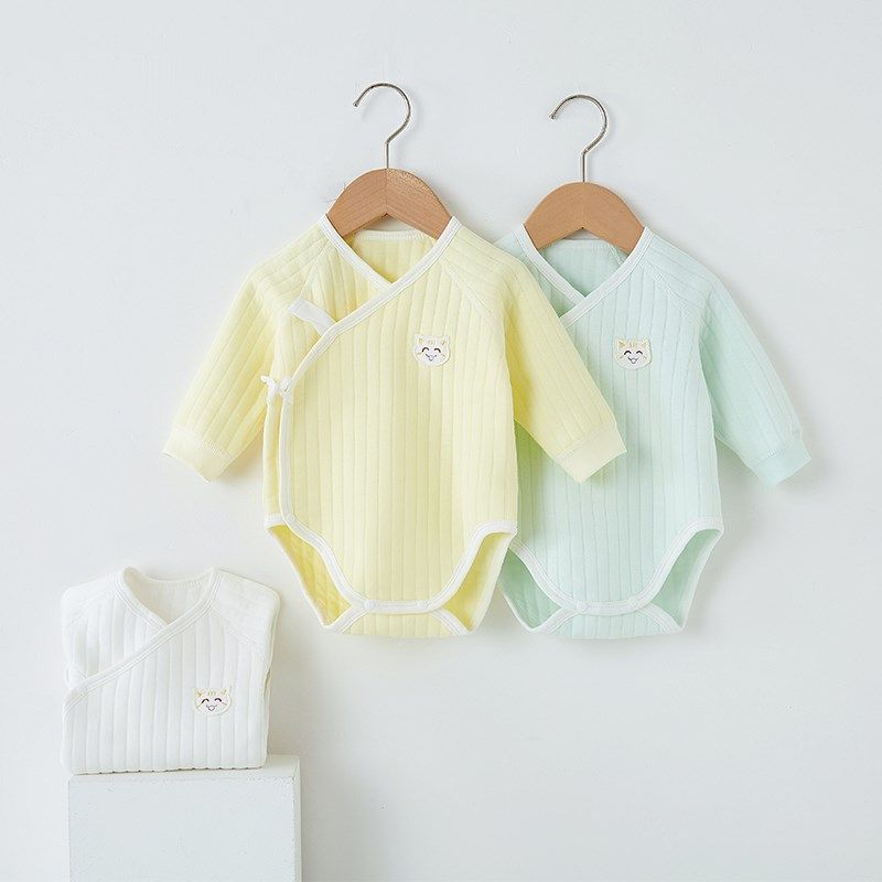 新生儿包屁衣春秋冬宝宝纯棉三角哈衣爬服加厚初生婴儿夹棉连体衣,童装/婴儿装/亲子装,连身衣/爬服/哈衣,淘宝优惠券,粉丝福利购,淘宝优惠卷