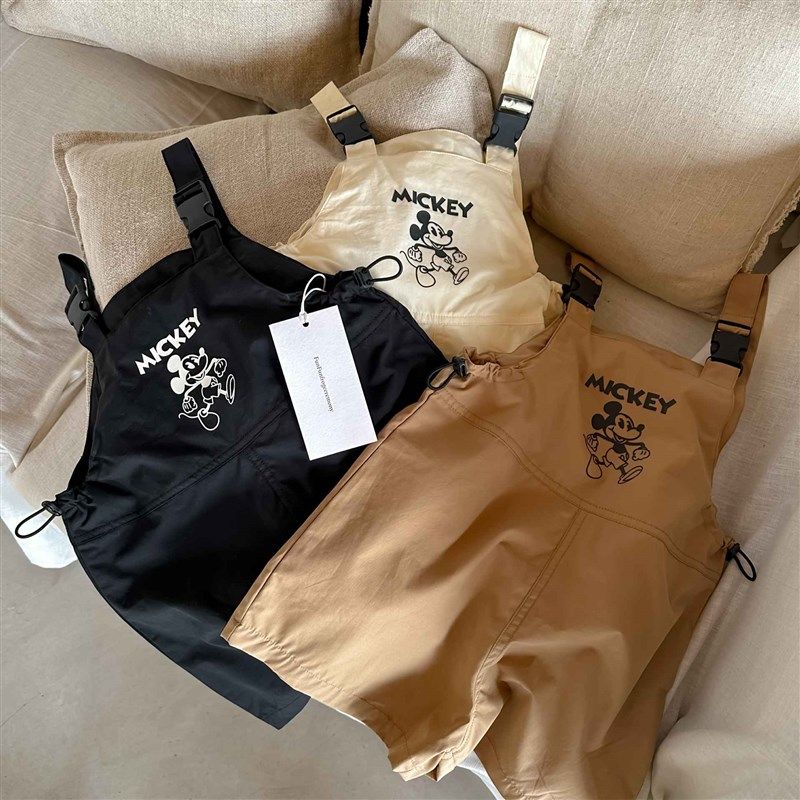 儿童背带裤夏季男2025新款小童装裤子薄款纯棉宝宝卡通短裤女透气,童装/婴儿装/亲子装,裤子,淘宝优惠券,粉丝福利购,淘宝优惠卷