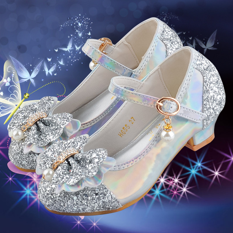 女童高跟单鞋新款韩版公主礼服鞋儿童水晶鞋小女孩走秀银色童鞋子,童鞋/婴儿鞋/亲子鞋,皮鞋,淘宝优惠券,粉丝福利购,淘宝优惠卷