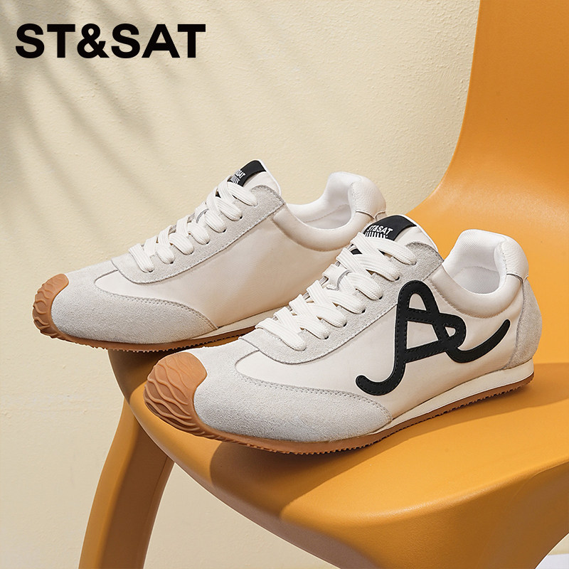 St&Sat/星期六男鞋新款软底透气耐磨百搭休闲阿甘鞋时尚潮德训鞋,流行男鞋,德训鞋,淘宝优惠券,粉丝福利购,淘宝优惠卷