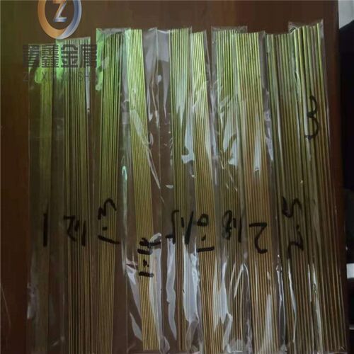 h62黄铜细线 h65光亮饰品黄铜线加工调直黄铜棒 直纹 网纹黄铜棒