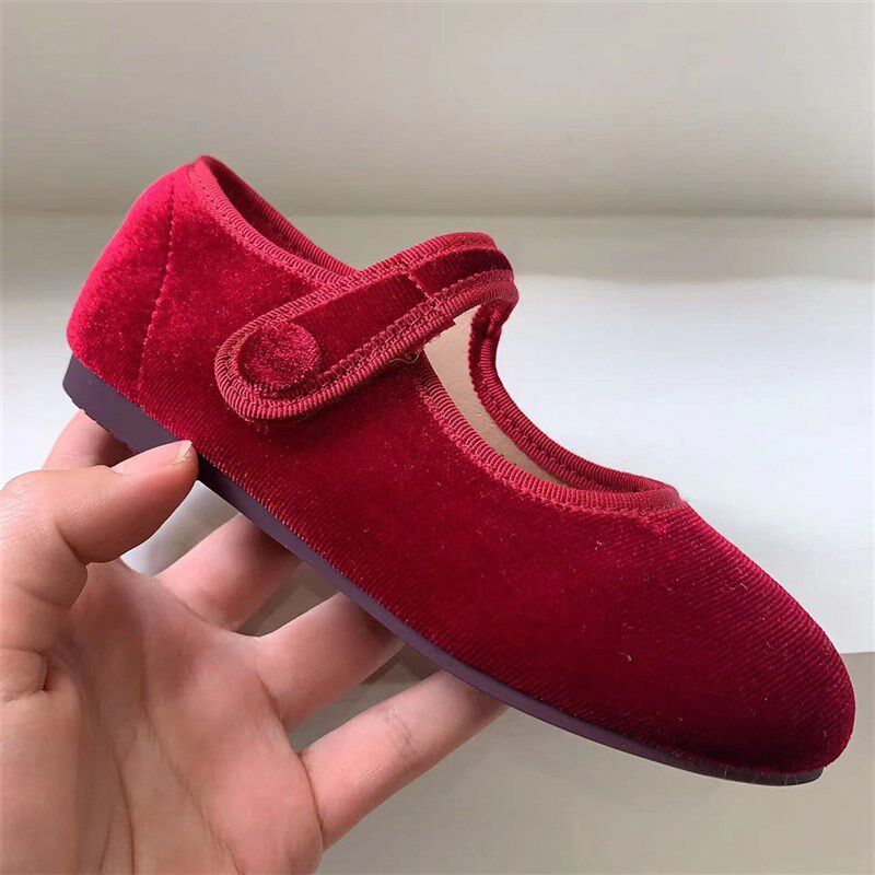 韩版童鞋小童女童皮鞋秋季丝绒宝皮鞋