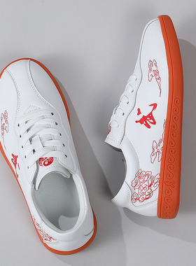 武术太极鞋女2025年新款牛筋底专业太极拳练功鞋男款八段锦训练鞋