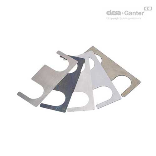 Elesa Ganter伊莉莎冈特 GN 871 水平调整垫片 用于夹爪 钢制