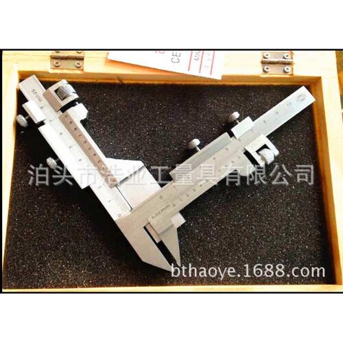 齿厚游标卡尺 规格1-16 18 26 5-50 15-55 1-25 1-50工具钢 0.02
