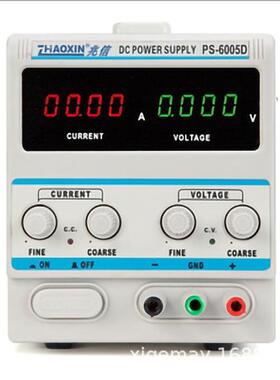 兆信直流稳压电源PS-6005D 直流输出60V5A可调DC电源线性