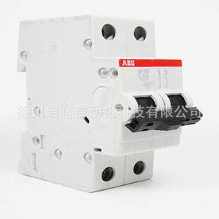 ABB断路器2P空气开关 SH202-C50 货号10103995脱扣特性C微型空开
