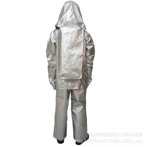 抗高温防护铝箔隔热服GRF-BS芳纶阻燃隔热服密封式防火复合服