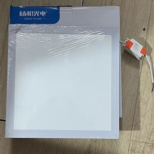 杨帆led集成吊顶j灯30x30超薄透镜直发光平板灯30X60X60厨房化妆