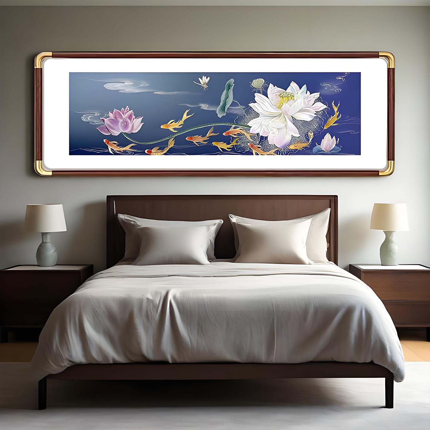 办公室书房铜雕画茶室装饰画挂画