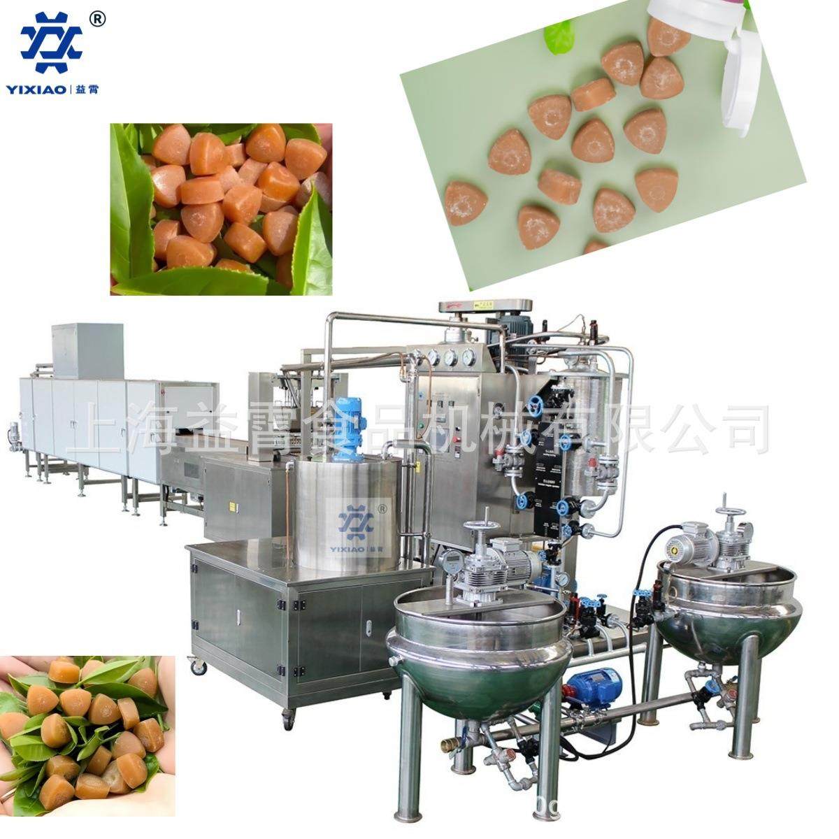 木糖醋糖果生产线木糖醋糖果机无糖糖果机半自设备PLC伺服浇注机,清洗/食品/商业设备,休闲食品加工设备,淘宝优惠券,粉丝福利购,淘宝优惠卷