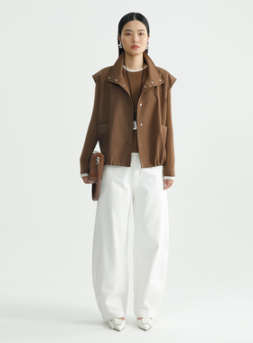 卡莉朵拉马夹C28C7111秋季新款通勤休闲气质女