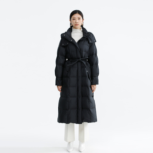 卡莉朵拉羽绒服冬季新款简约大方高贵大气高级质感时尚