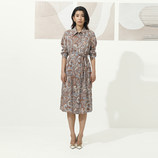 卡莉朵拉连衣裙C27C7540秋季 气质通勤风女 新款