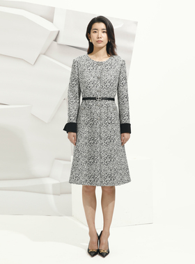 卡莉朵拉连衣裙C27C7541秋季新款通勤气质风女