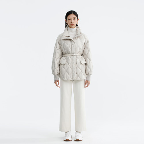 卡莉朵拉羽绒服C27D7992冬季新款优雅气质高级感保暖面包服