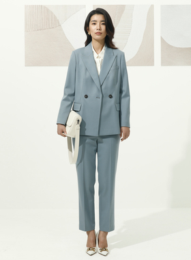 卡莉朵拉长裤C27C7208秋季新款通勤风休闲女