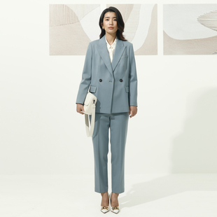 通勤风休闲女 新款 卡莉朵拉长裤 C27C7208秋季