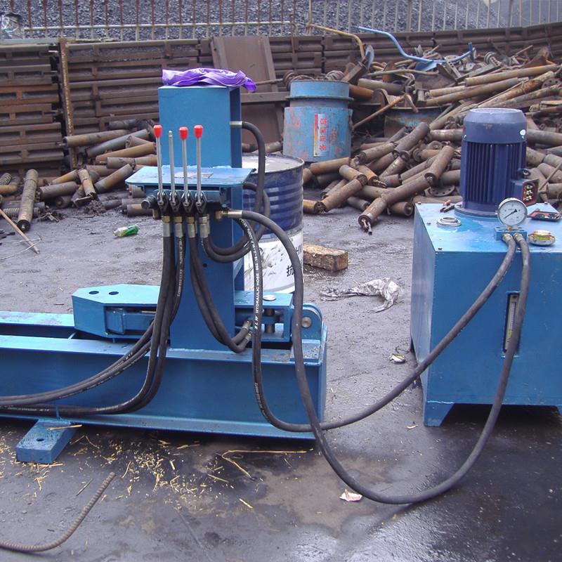 TLS-40矿山锚杆调直修复机 液压锚杆调直矫正机 锚杆调直整形机