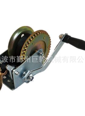 手摇绞盘钢丝绳绞车供应1800LBS和2000LBS织带手动绞盘